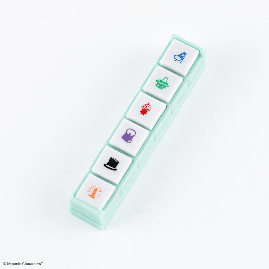 Hobonichi x Kodomo no Kao: Pochitto6 Push-Button Stamp (Moomin)