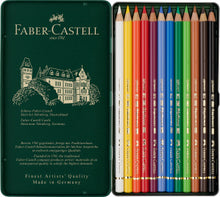 Load image into Gallery viewer, Faber-Castell Polychromos Artists Colour Pencil Tin 12
