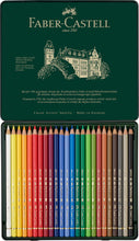 Load image into Gallery viewer, Faber-Castell Polychromos Artists Colour Pencil Tin 24
