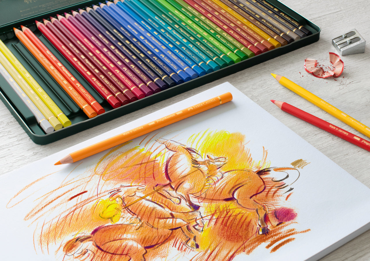Faber-Castell Polychromos Artists Colour Pencil Tin 36