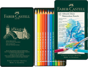 Faber-Castell A.Durer Aquarelle Pencils Tin of 12
