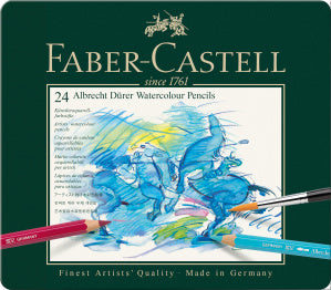 Faber-Castell A.Durer Aquarelle Pencils Tin of 24