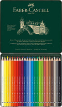 Load image into Gallery viewer, Faber-Castell A.Durer Aquarelle Pencils Tin of 24

