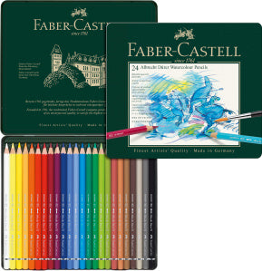 Faber-Castell A.Durer Aquarelle Pencils Tin of 24