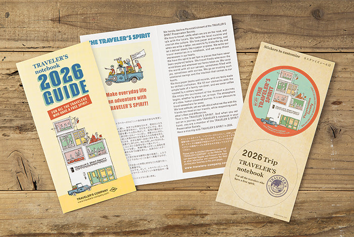 TRC Traveler's 2026 Refill Regular Monthly
