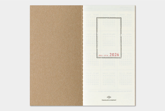 TRC Traveler's 2026 Refill Regular Weekly and Memo