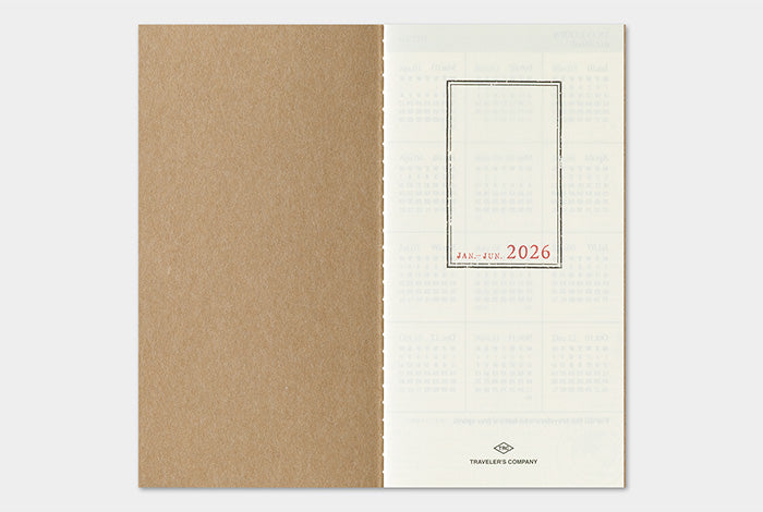 TRC Traveler's 2026 Refill Regular Weekly Vertical
