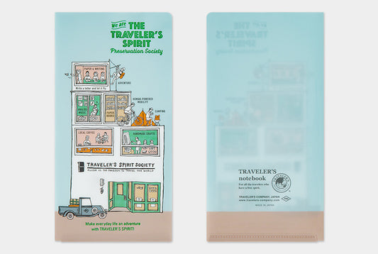 TRC Traveler's Notebook 2026 Clear Folder Regular