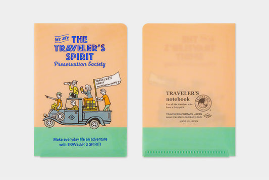 TRC Traveler's Notebook 2026 Clear Folder Passport