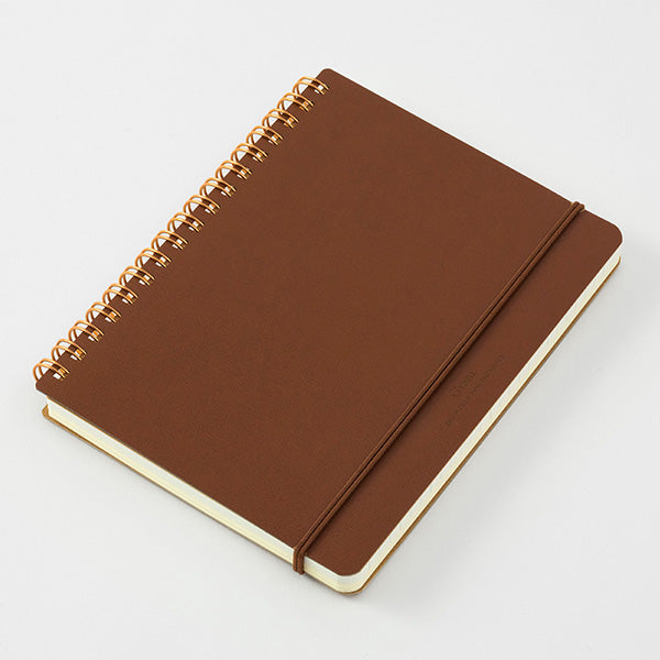 Midori World Meister Grain Notebook B6 Brown