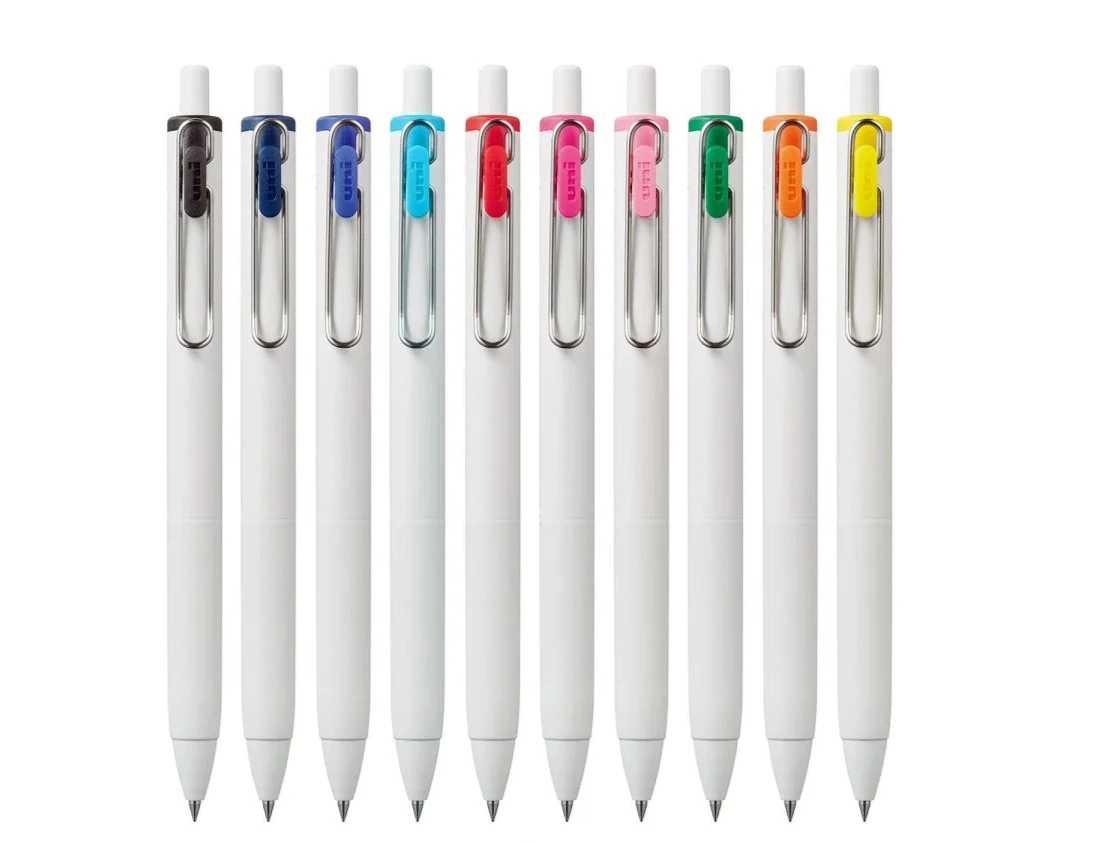 Uni-Ball One 0.38 set of 8 Colours