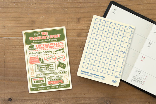 TRC Traveler's Notebook 2026 Plastic Sheet Passport