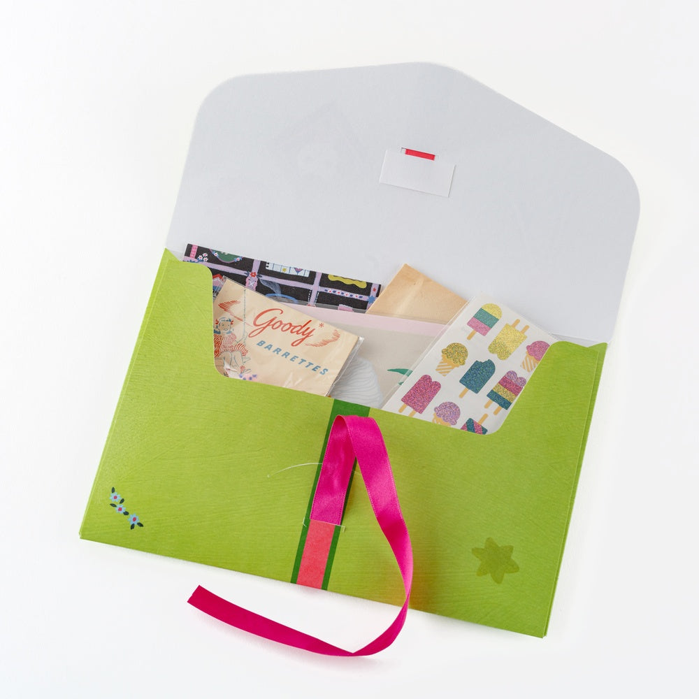 Hobonichi Accessories Yumi Kitagishi: White Cat’s Mini Folder