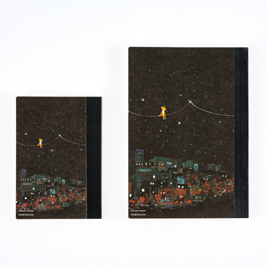 Hobonichi Accessories Hiroko Kubota: Hobonichi Graph Notebook (A6) - Another night of falling star sparklers