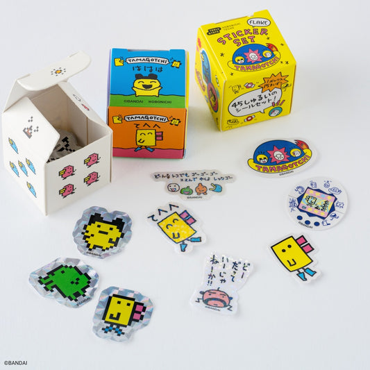 Hobonichi Accessories Tamagotchi: Flake Stickers (Set of 3 Boxes)