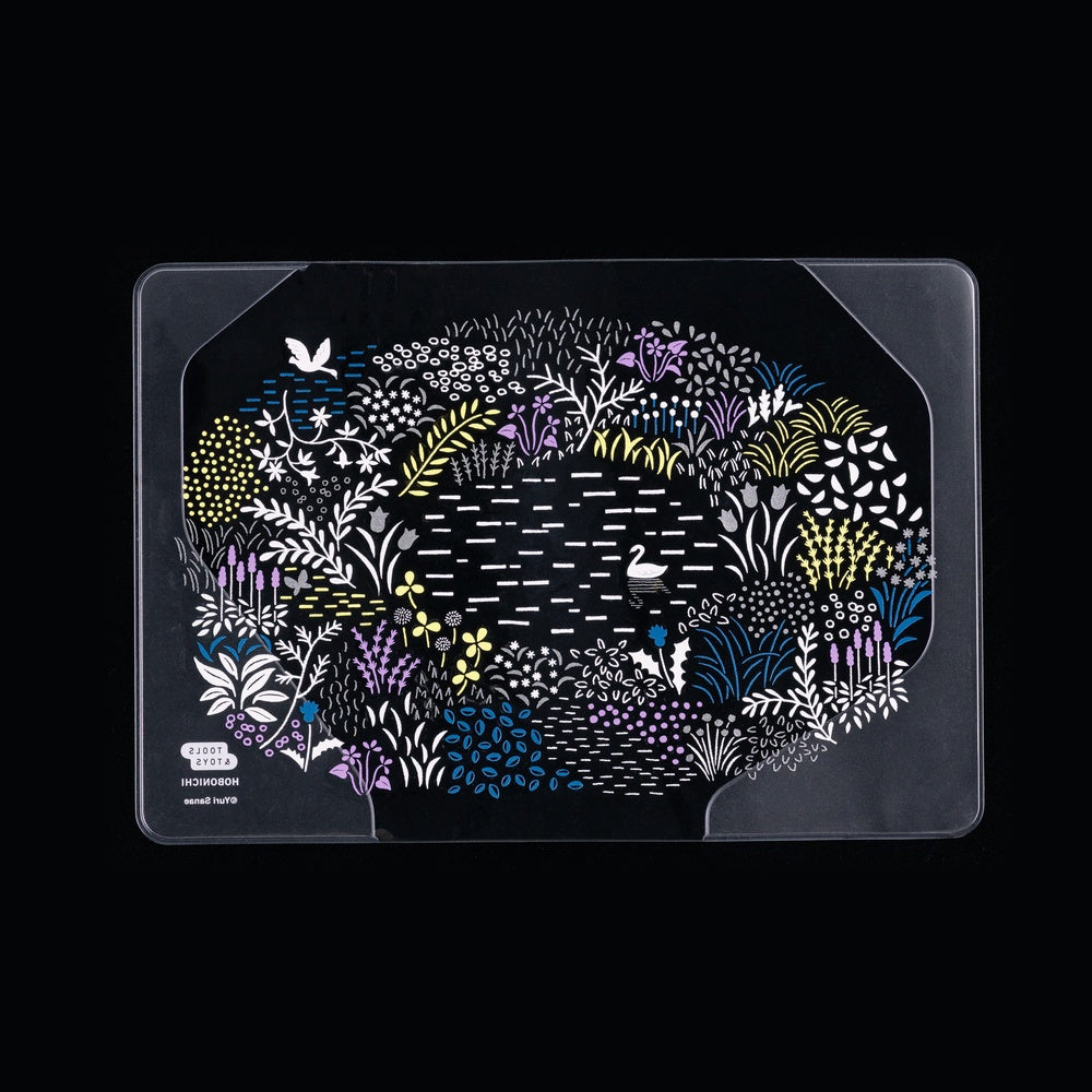 Hobonichi Accessories Yuri Sanae: Cover on Cover for A6 Size (Forest Lake)