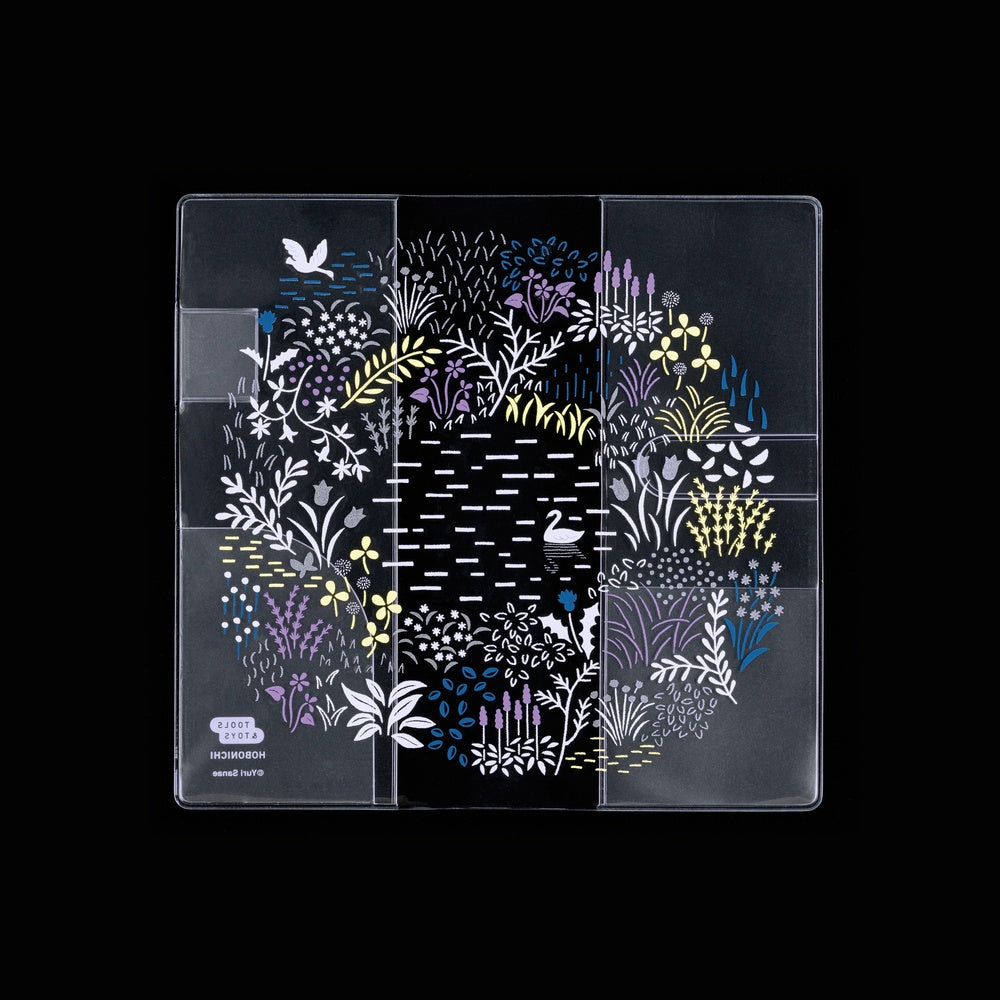 Hobonichi Accessories Yuri Sanae: Clear Cover for Weeks (Forest Lake)