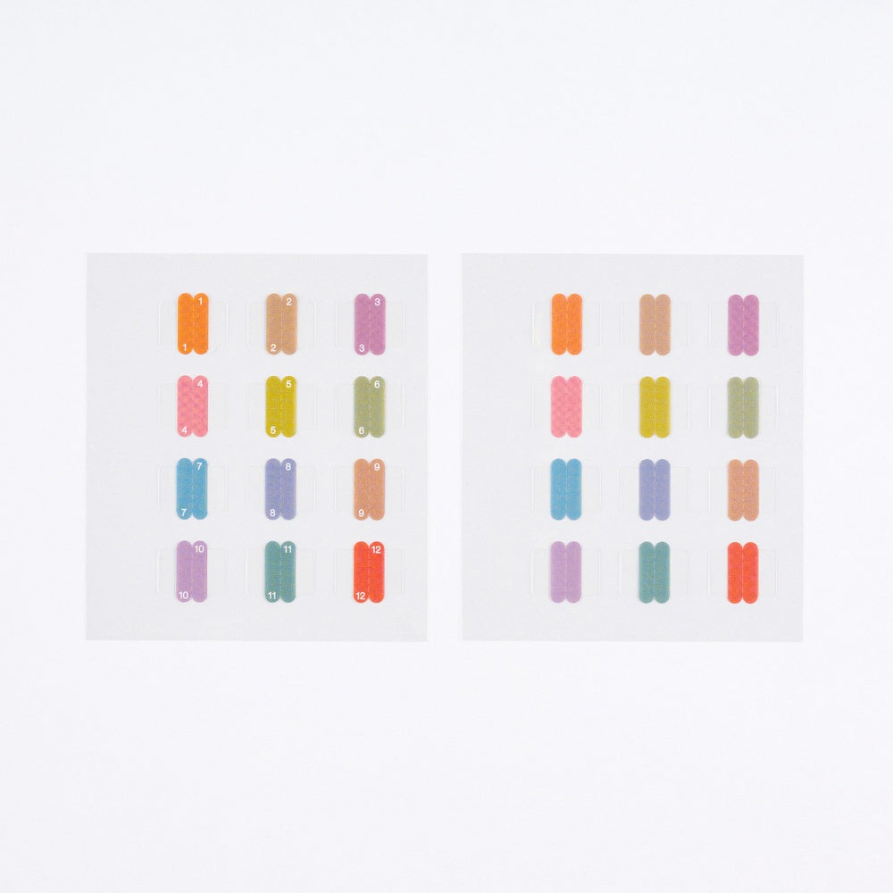 Hobonichi Accessories TSUKI no IRO: Index Stickers