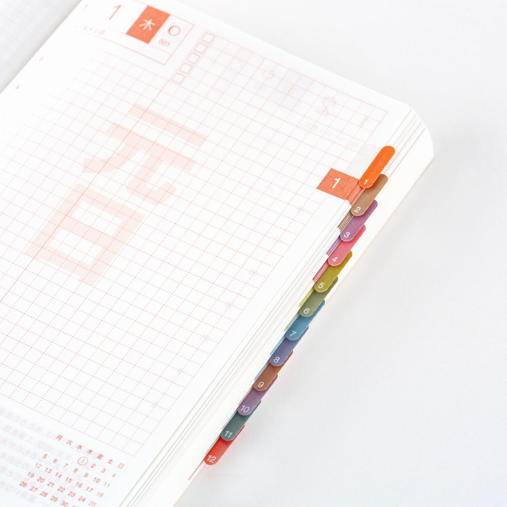 Hobonichi Accessories TSUKI no IRO: Index Stickers