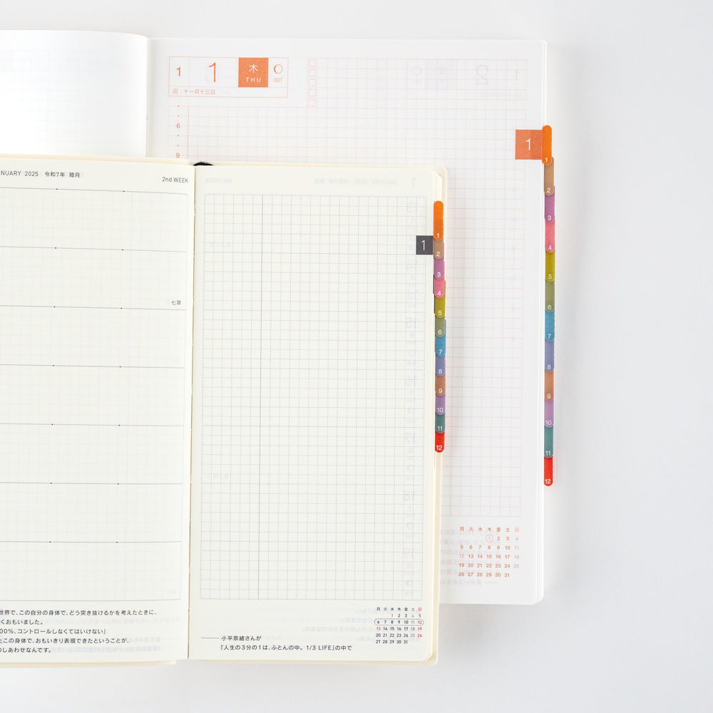 Hobonichi Accessories TSUKI no IRO: Index Stickers