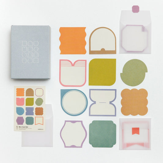 Hobonichi Accessories TSUKI no IRO: Mini Card Set