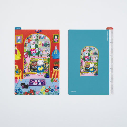 Hobonichi Accessories Yumi Kitagishi: Hobonichi Pencil Board for A6 Size (In the Room)