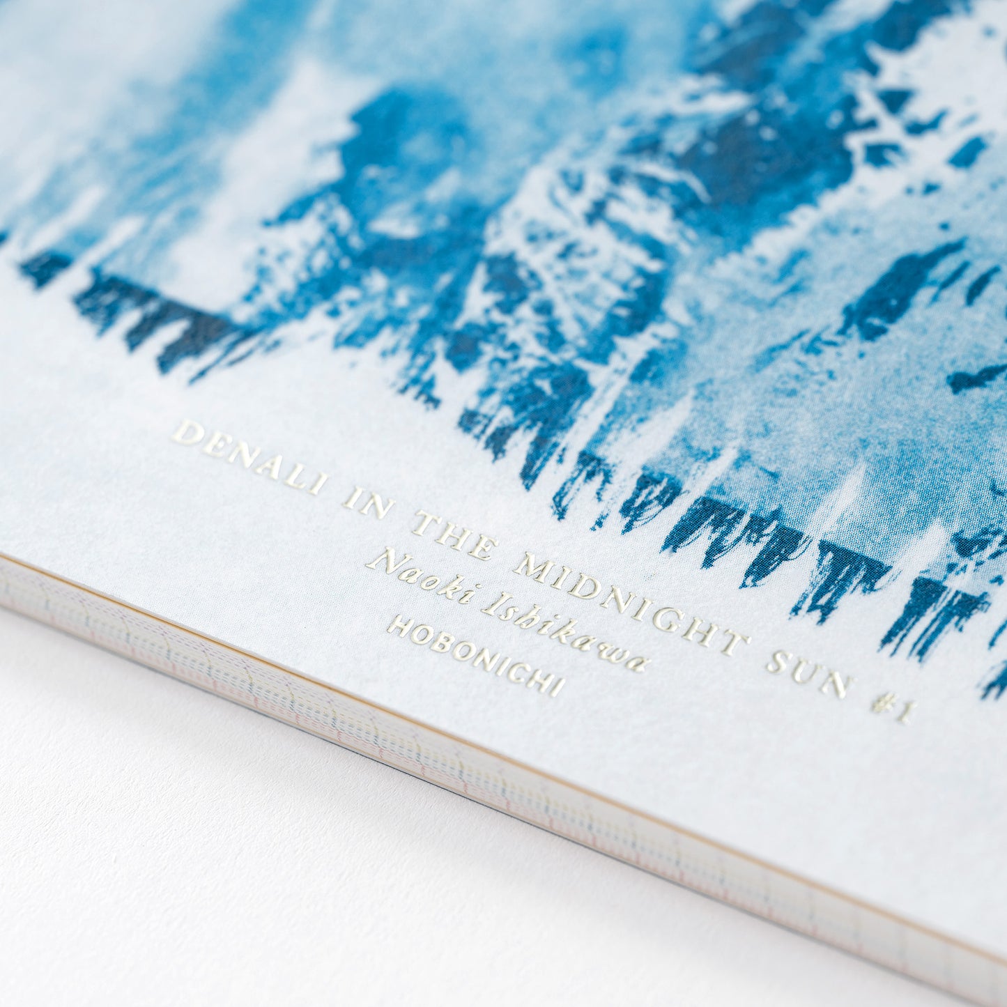 Hobonichi Notebook A5 Grid Naoki Ishikawa: Denali in the Midnight Sun #1