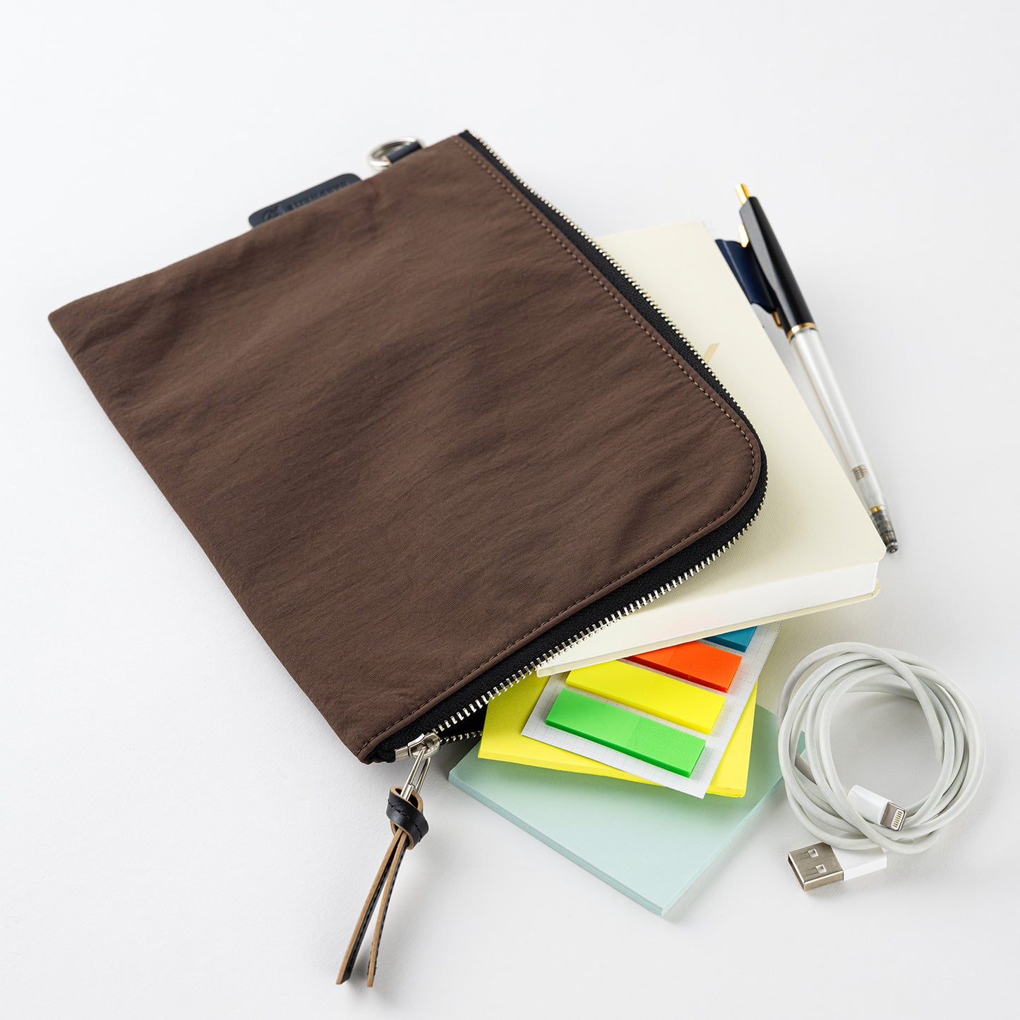 Hobonichi Tragen Flat Pouch A6 Brown