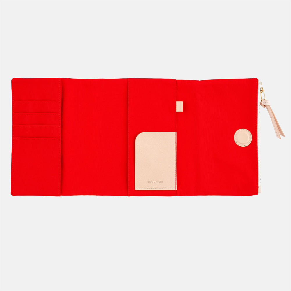 Hobonichi Cover Tragen Red