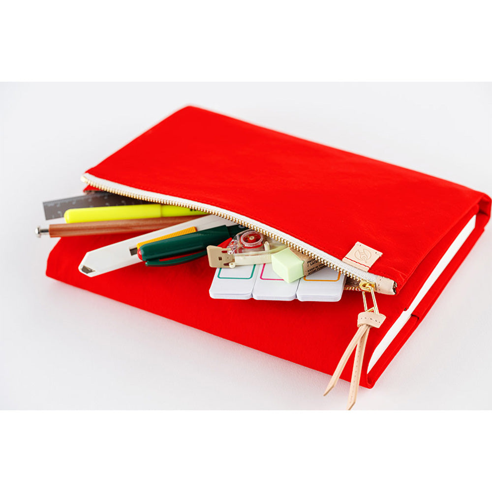 Hobonichi Cover Tragen Red