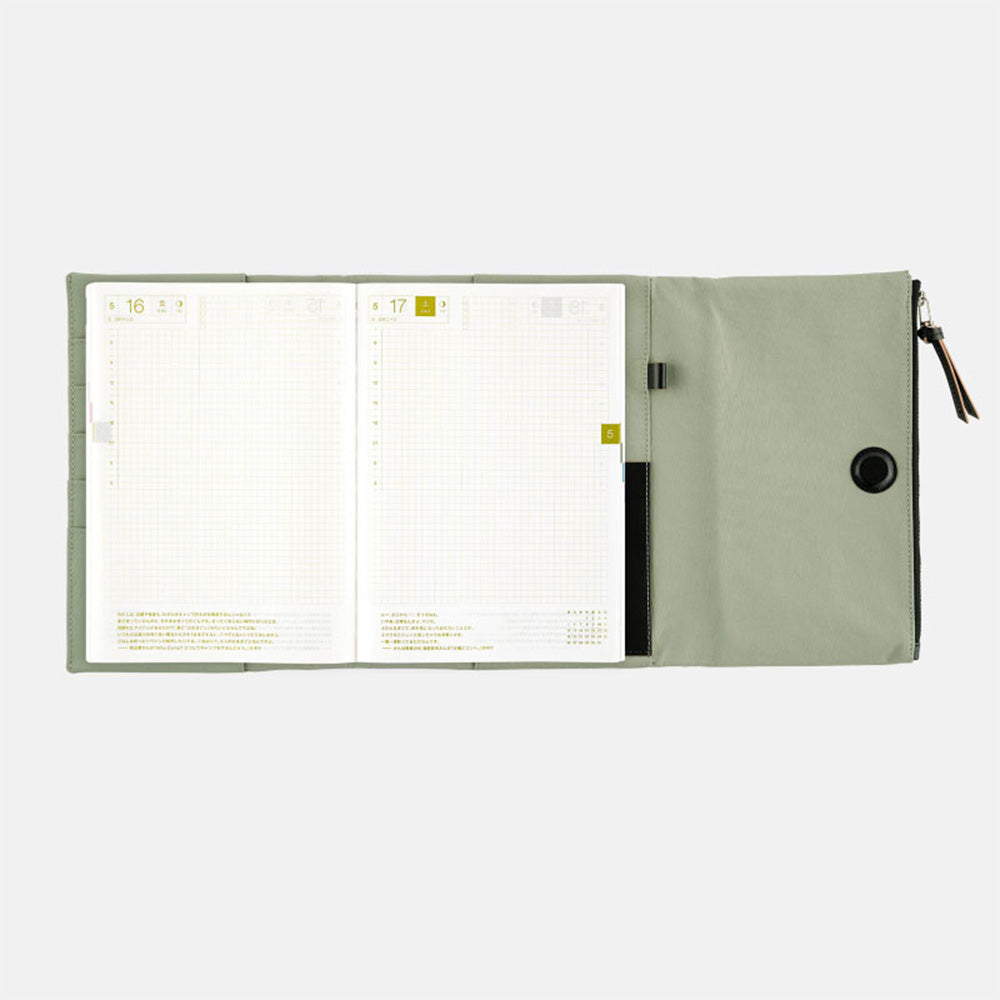 Hobonichi Cover Tragen Oakmoss