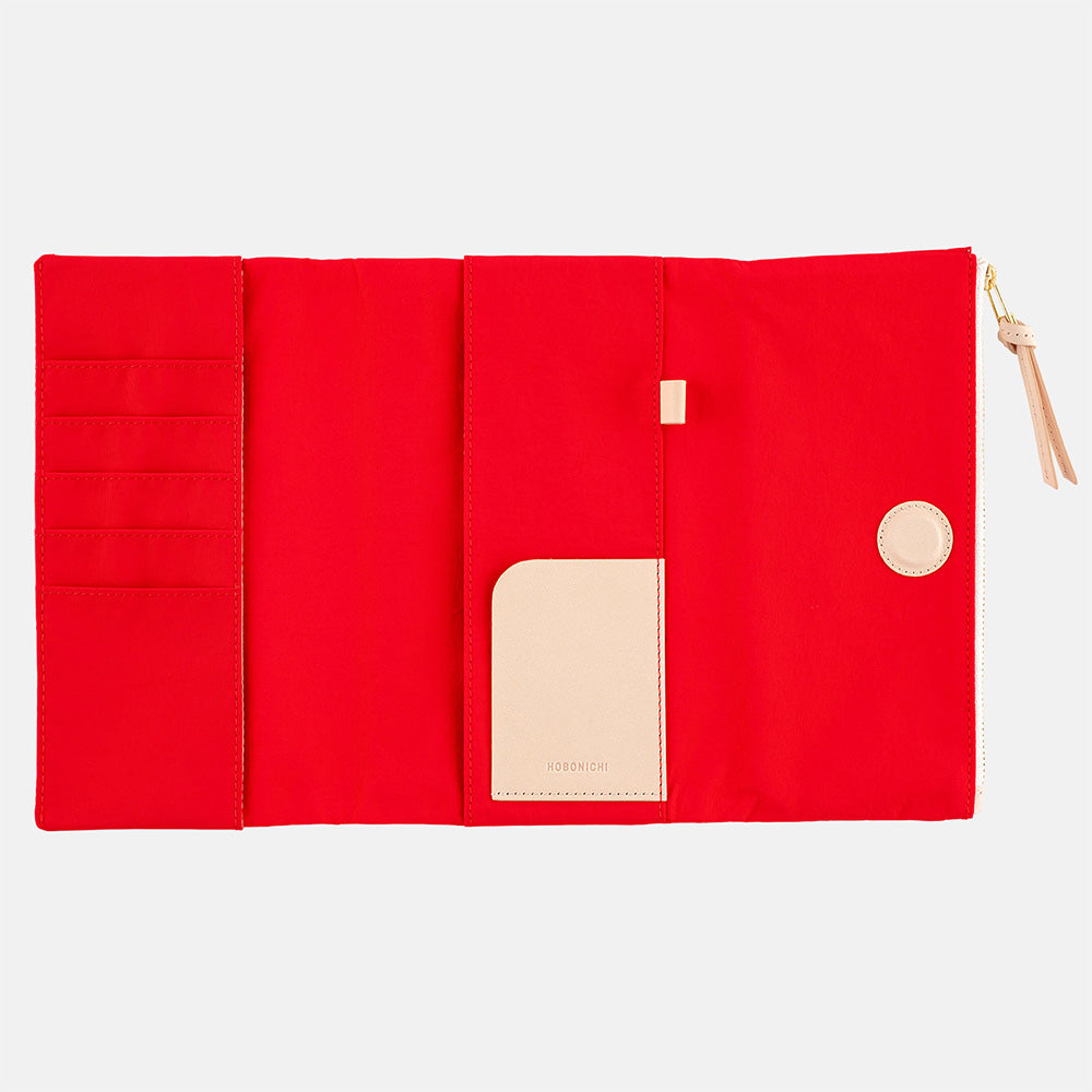 Hobonichi Cover Tragen Red