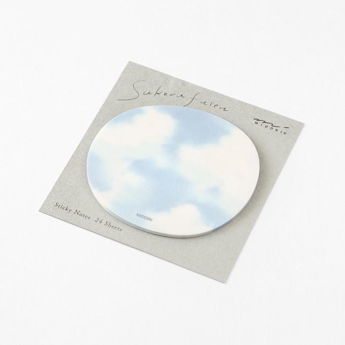 Midori Sticky Notes Sky Light Blue