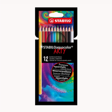 Load image into Gallery viewer, Stabilo Aquacolour Pencils (12)
