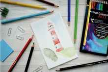 Load image into Gallery viewer, Stabilo Aquacolour Pencils (12)

