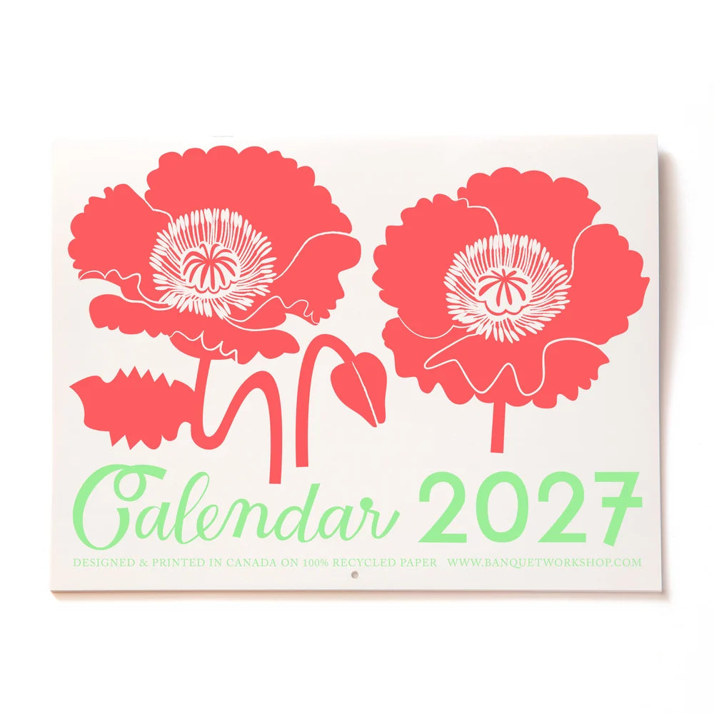 Banquet Atelier Wall Calendar 2027