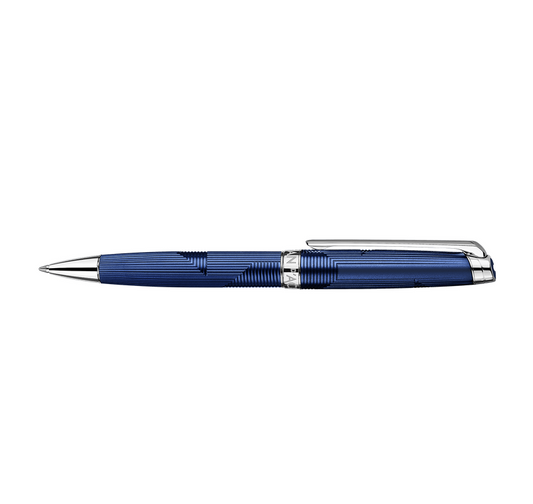 Caran d'Ache Leman Bleu Marin Ballpoint Pen (C)