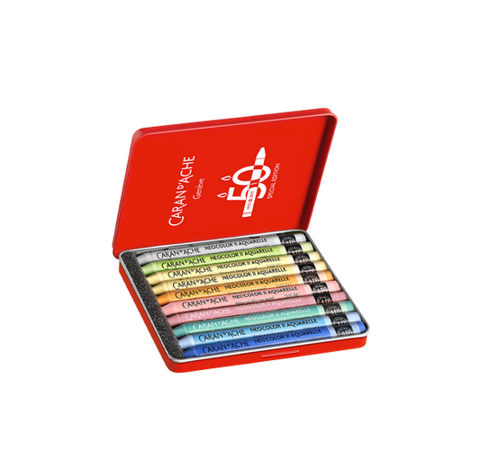 Caran D’Ache NEOCOLOR™ II Aquarelle Pastels 50 Years Pastel Sunrise 10