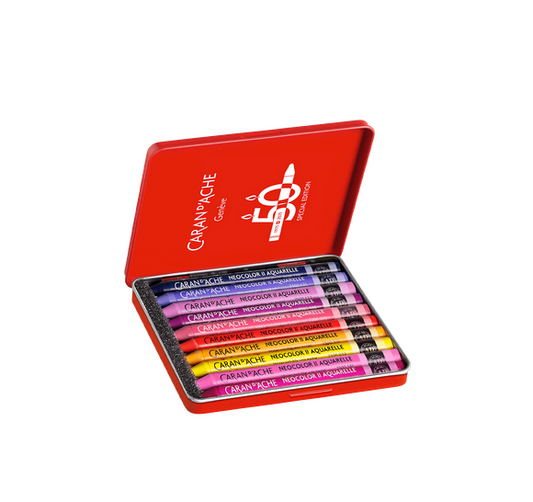 Caran D’Ache NEOCOLOR™ II Aquarelle Pastels 50 Years Pop 10