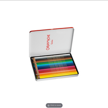 Load image into Gallery viewer, Caran D’Ache Colour Pencils Swisscolor Aquarelle tin of 18
