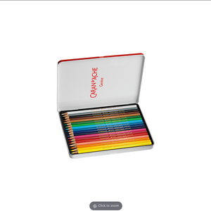 Caran D’Ache Colour Pencils Swisscolor Aquarelle tin of 18