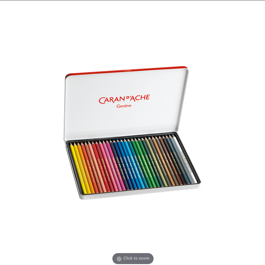 Caran D’Ache Colour Pencils Swisscolor Aquarelle, box of 30