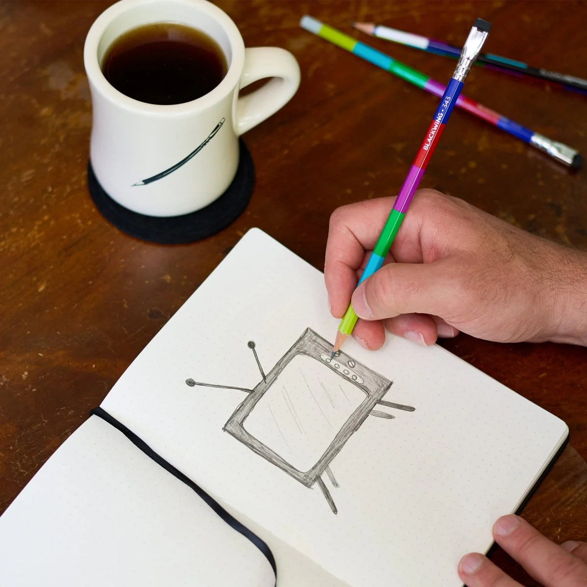 Blackwing Vol. 343 Broadcasting Pencil Box of 12