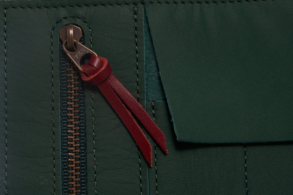 TWSBI Leather Roll Case Forest Green