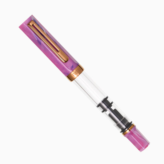 TWSBI ECO Fountain Pen Fluorite Purple w/Bronze