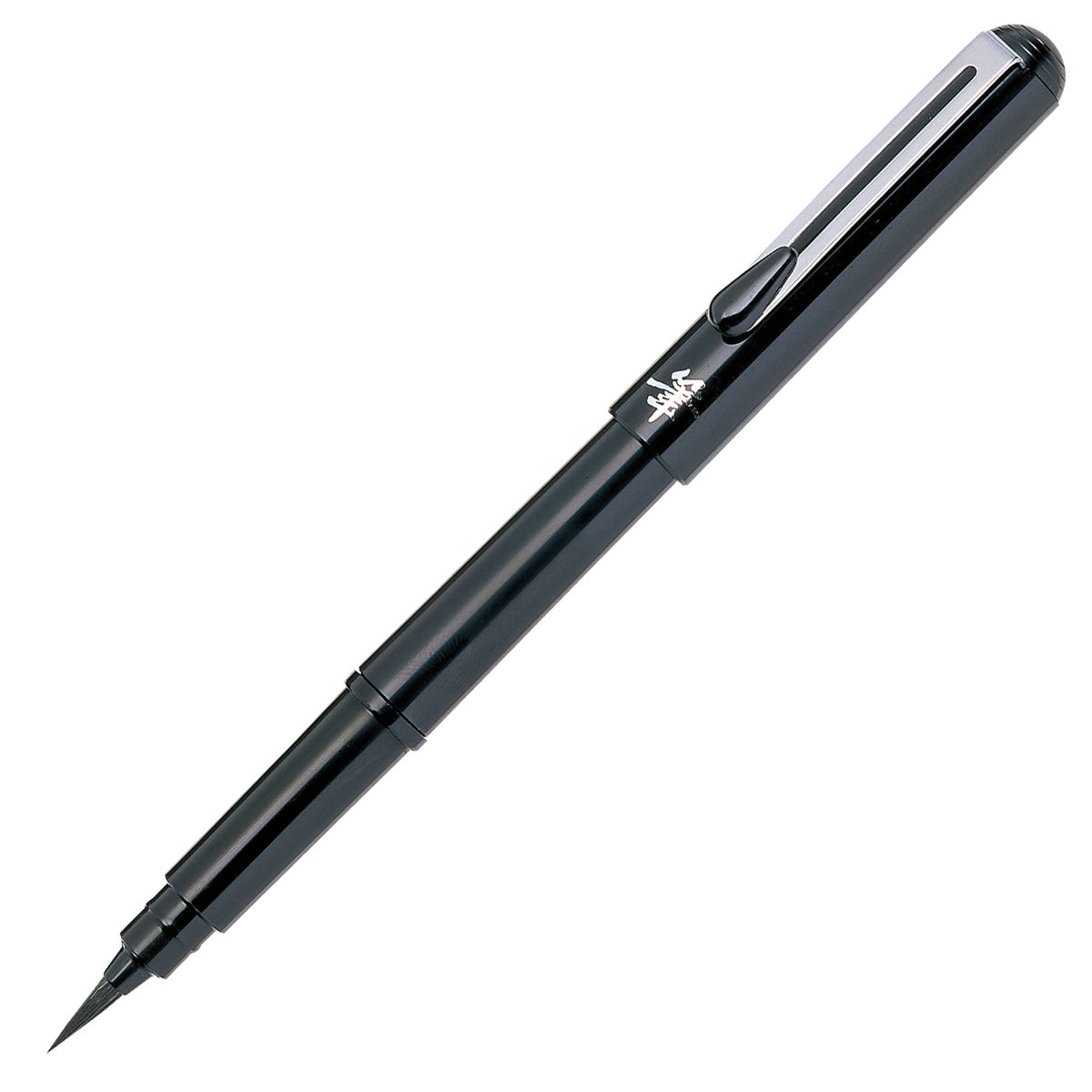 Pentel Pocket Brush Pen Black w/2 cartridges