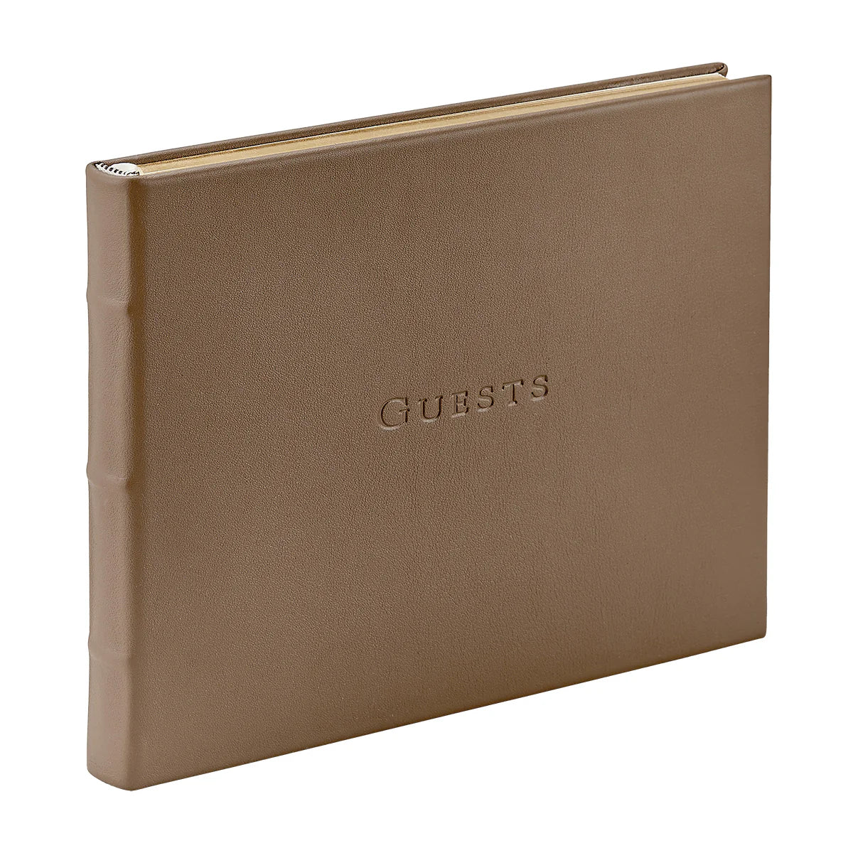 Graphic Image Leather Guest Book /Blank Cover