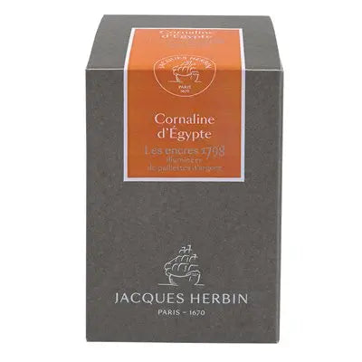 Jacques Herbin 1798 Ink Bottle 50ml Cornaline d'Egypte