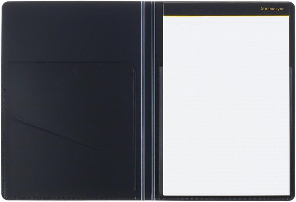 Mnemosyne Notepad HN188A A5 Grid with folder