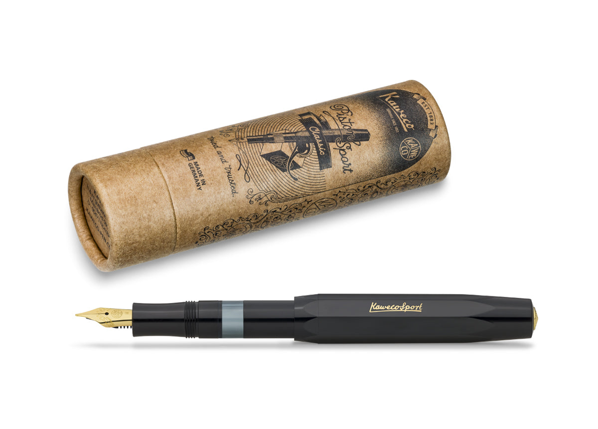 Kaweco Sport Classic Piston Fountain Pen Black